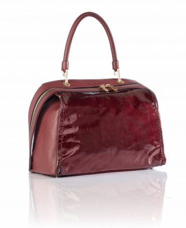 Сумка Женская 16802.Napl.Cal/BORDO.CREM